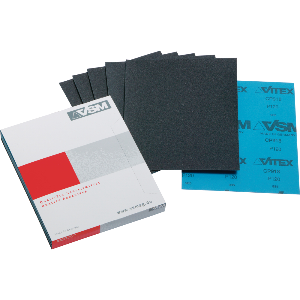 Schleifpapier Siliciumcarbid VSM CP918A