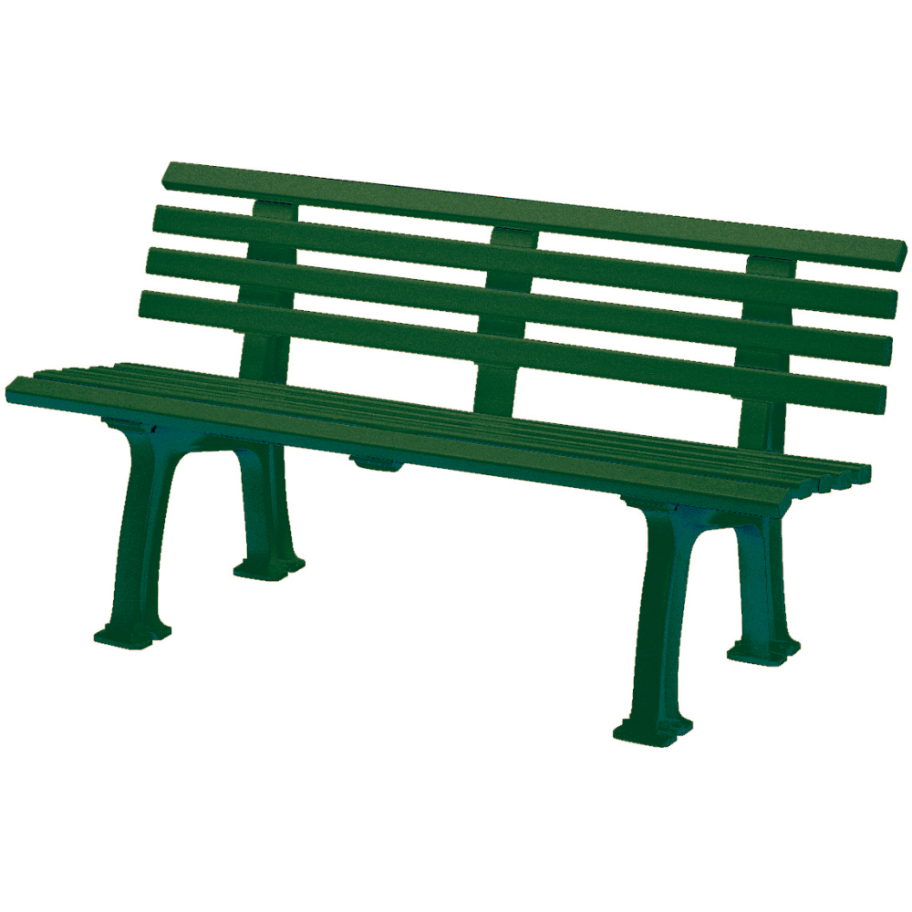 Bank Mod. Sylt 3 Sitzer grün 150 cm