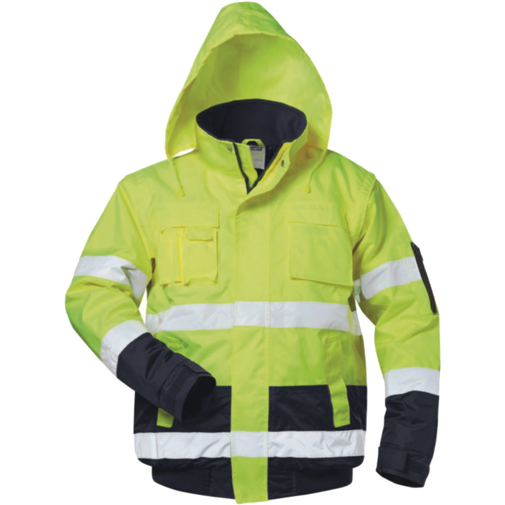 SAFESTYLE® Warnschutzpilotjacke HASSO gelb/marine Gr.XL