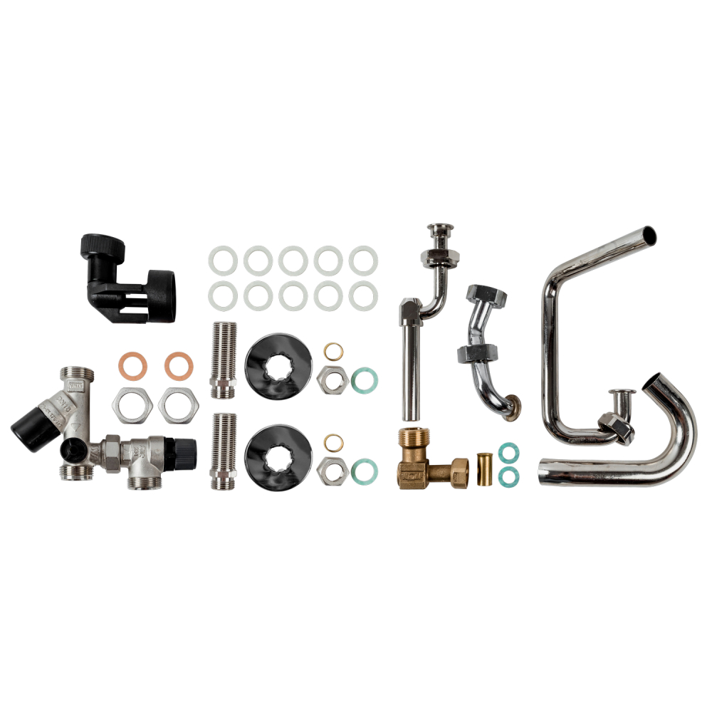 Wolf Anschluss-Set Warmwasser UP ohne Druckminderer 1/2" für CGW-2