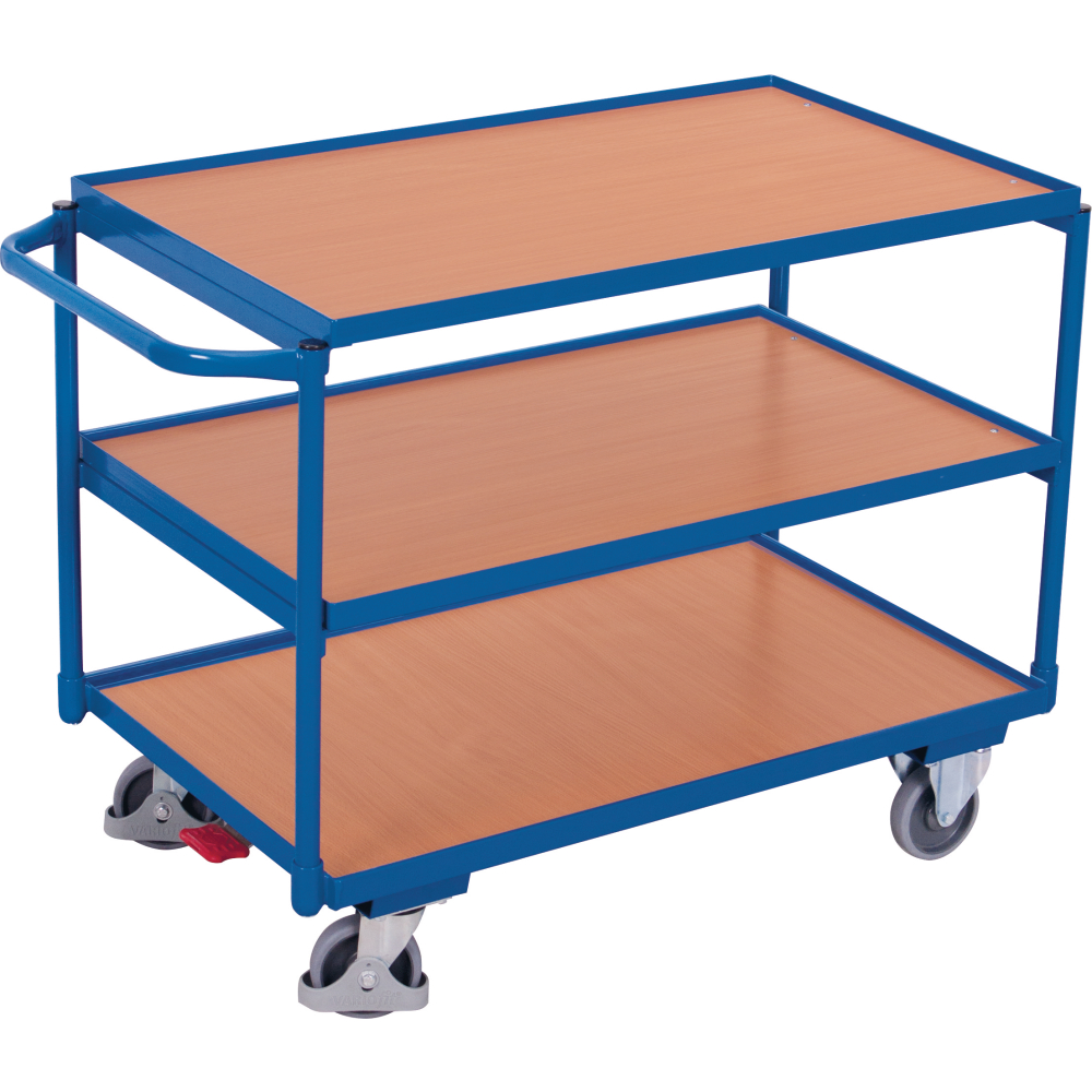 Tischwagen 985x590 3 Ladefl.Griff waag.