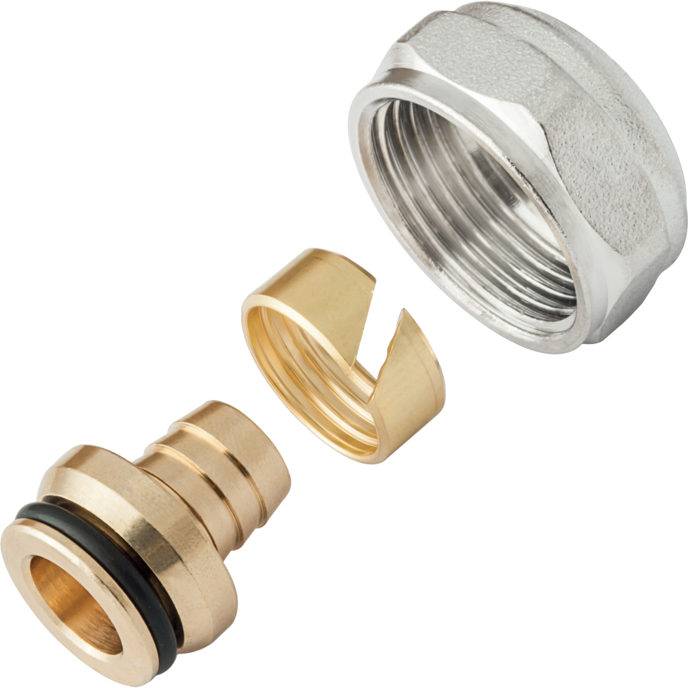 KAN-therm Klemmverschraubung Multi für PERT, PEXCund PEXA Rohre 17x2