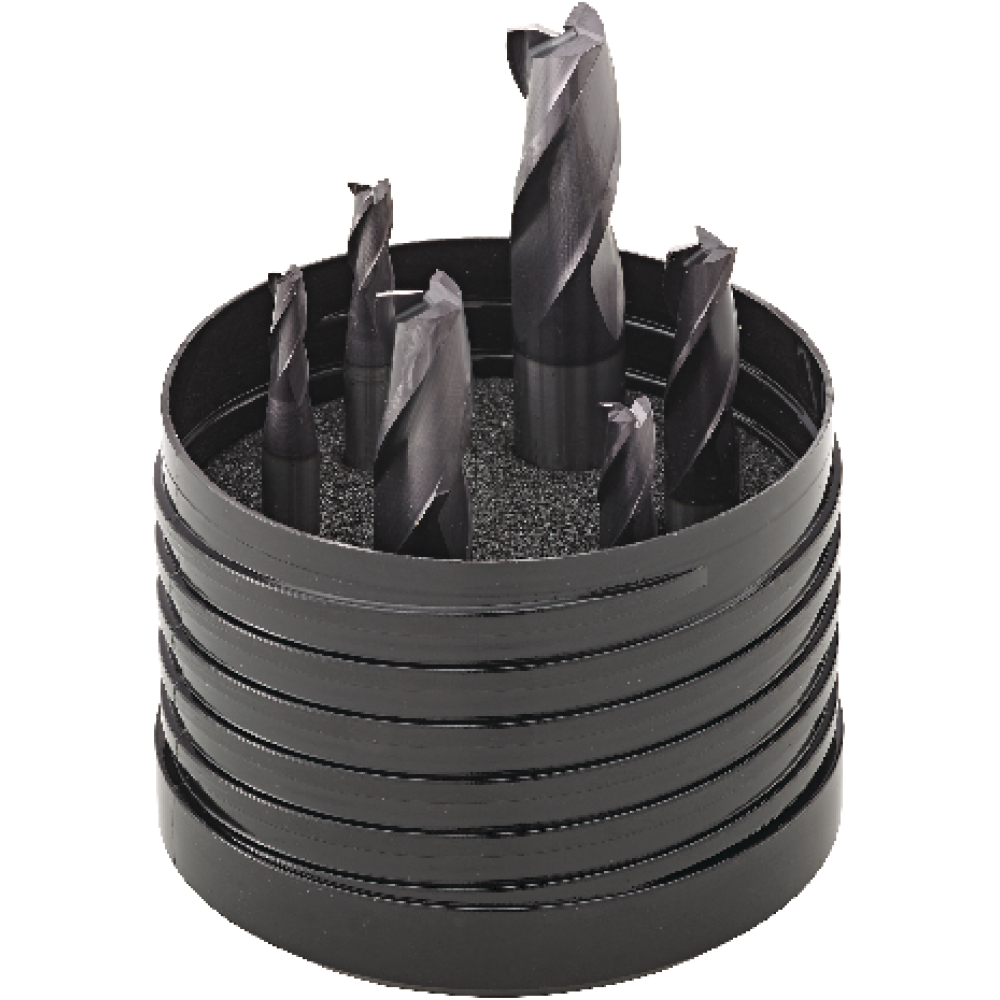 FORUM Schaf.6527L VHM TiAlN Set 4-12mm HB Z 3