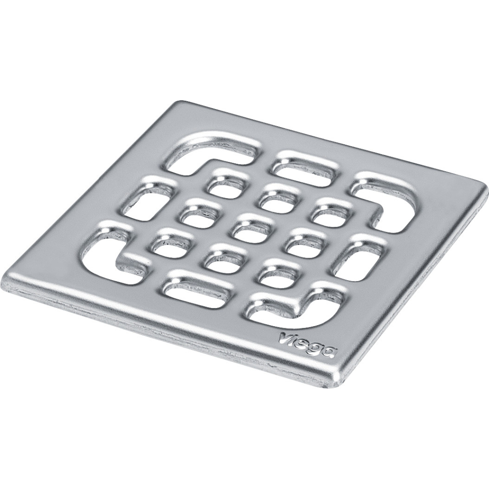 Viega Rost 4933.3 nicht verschraubbar in 94x94x5mm Chromnickelstahl