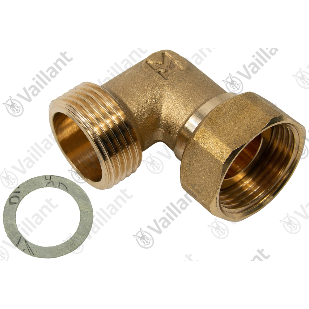 Vaillant Anschlussstück, Winkel G 3/4 Vaillant-Nr. 0010028153