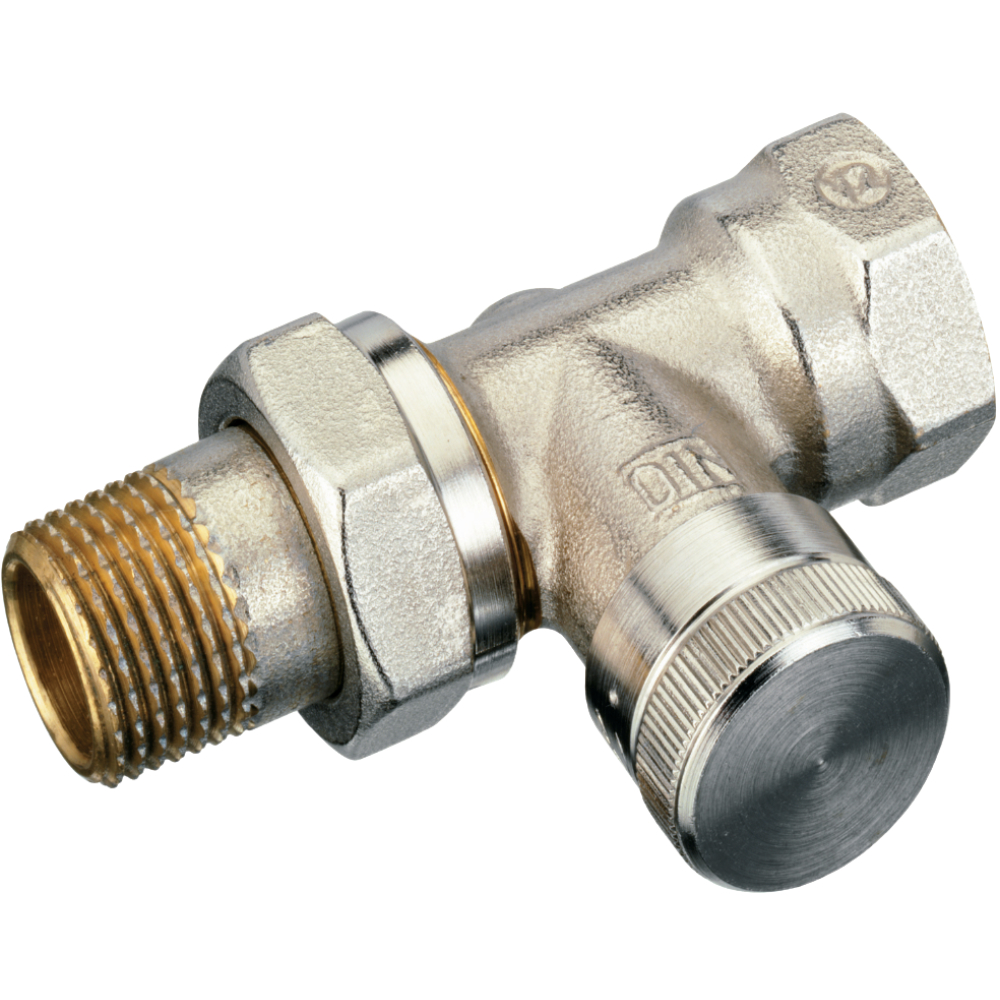 Rücklaufverschraubung Danfoss RLV Durchgang