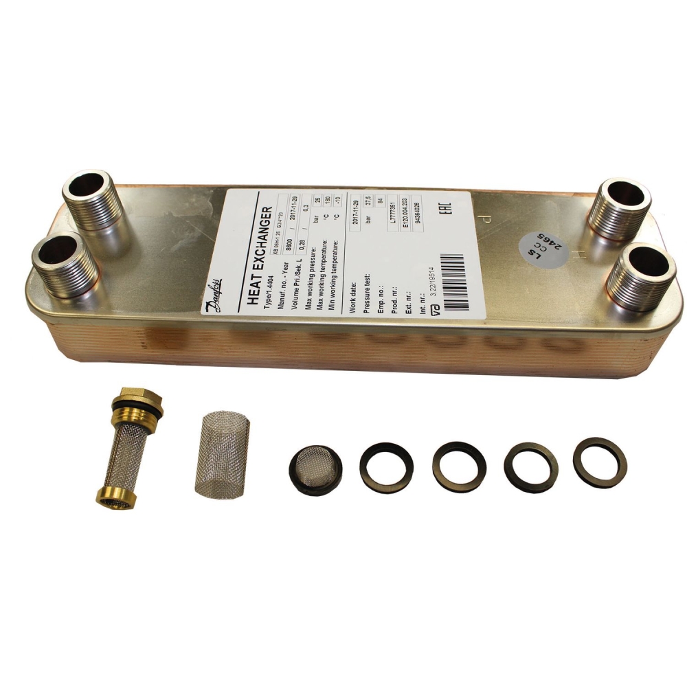 Wolf Wärmetauscher-Set für CAT-37-CONVERT