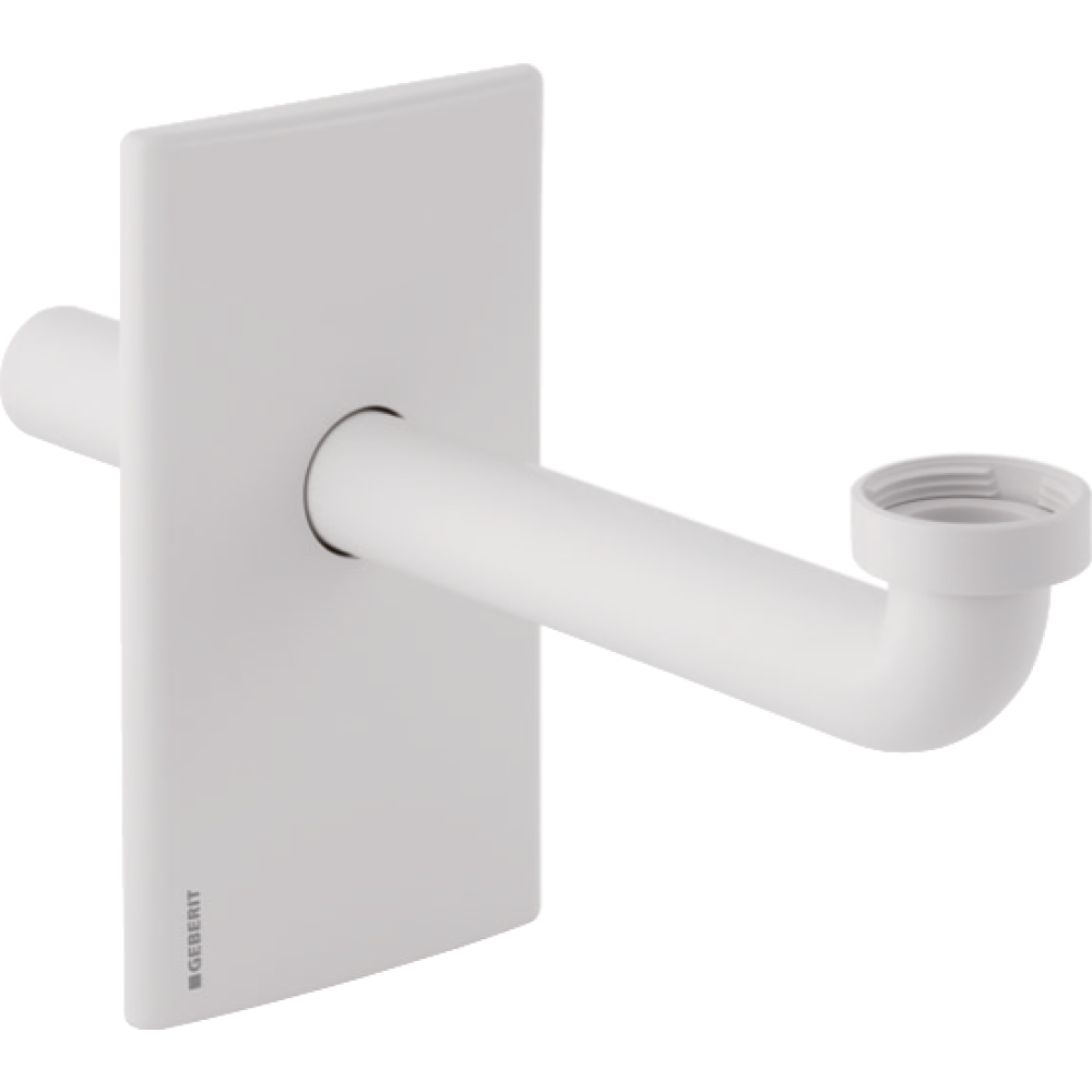 Fertigbauset für Waschtisch-Element Duofix, 11/4", Kunststoff weiß