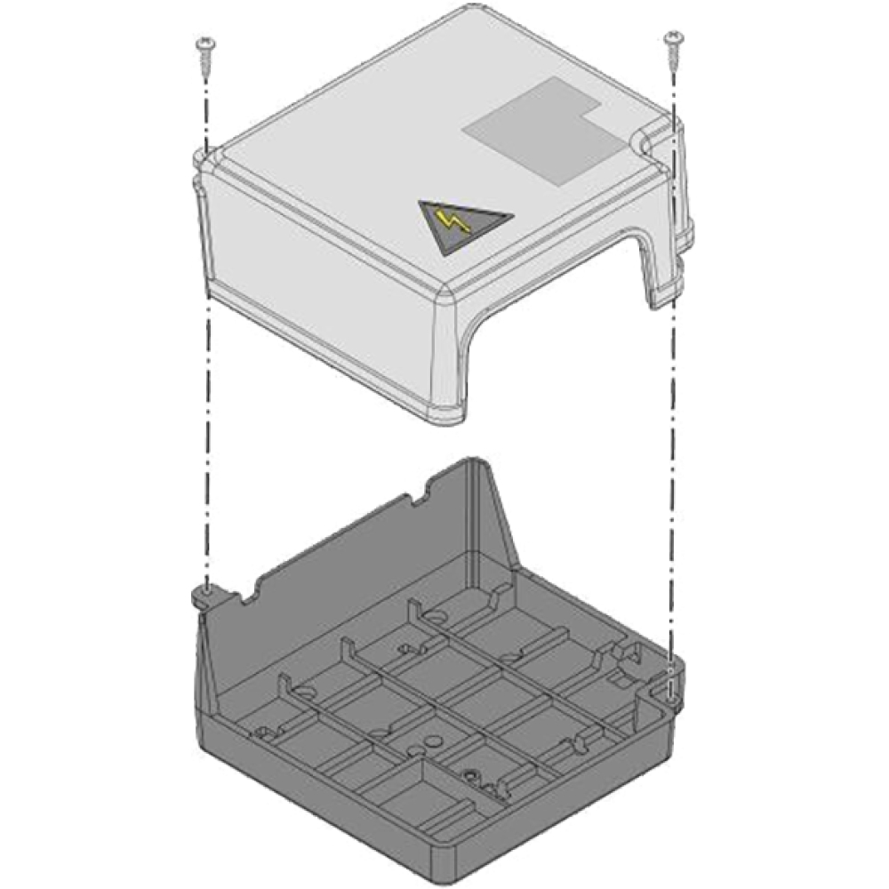 Gehäuse für Steuerung STArter S2 /STArter S2+ inkl. 1x Oberteil