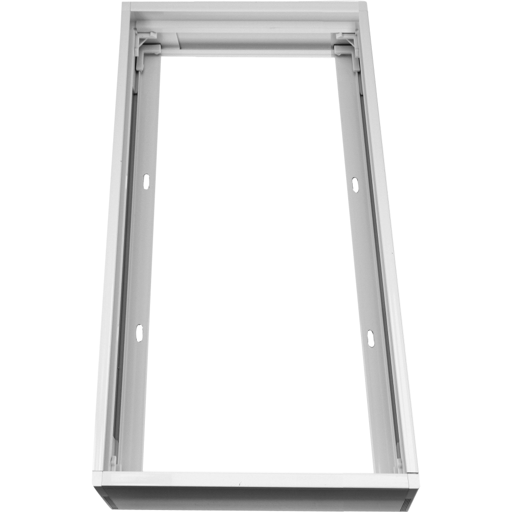 Unterbaurahmen geschlossen 1200x300x70mm weiß steckbar schraubenlos