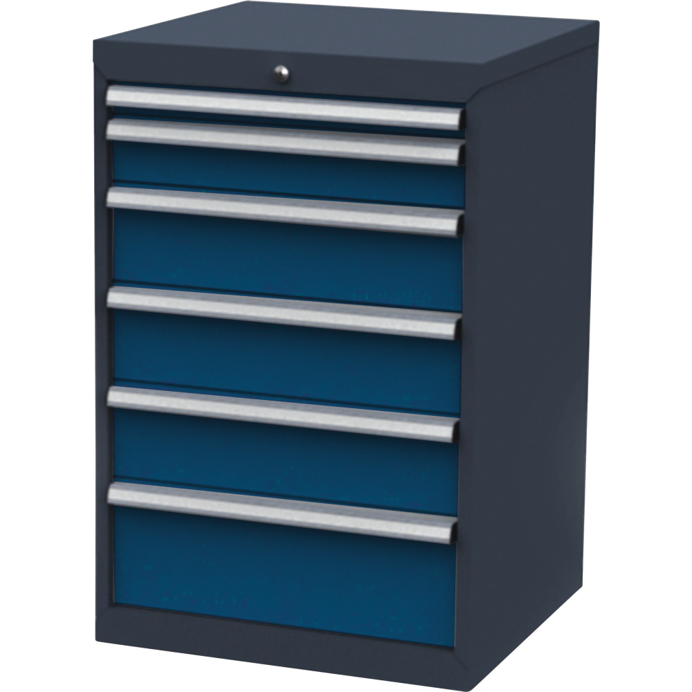 Schubladenschrank FS6 6S H920mm RAL7016/5010FORUM
