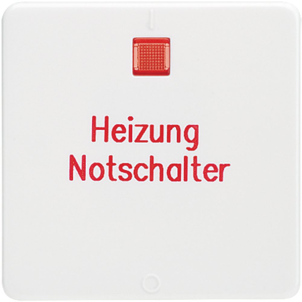 ELSO Wippe Heizung-Not- schalter reinweiß 213224