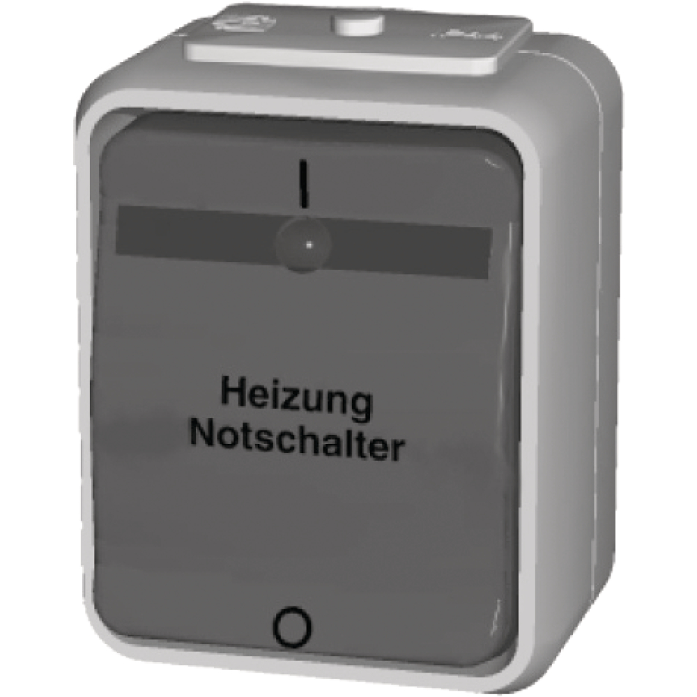 ELSO Heizungsnotschalter AP IP44 441229