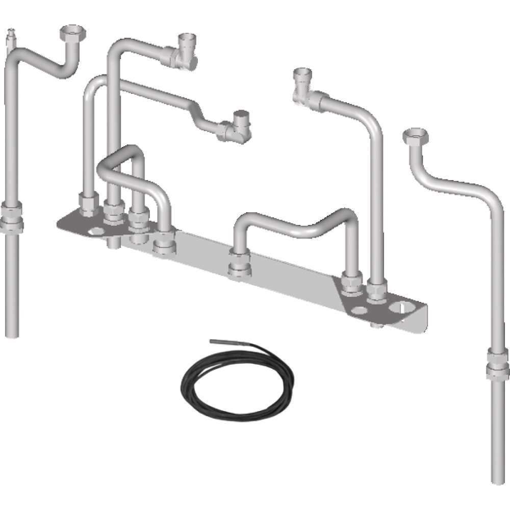 Wolf Anschlußset Aufputz f.Standspeicher für CGB-2