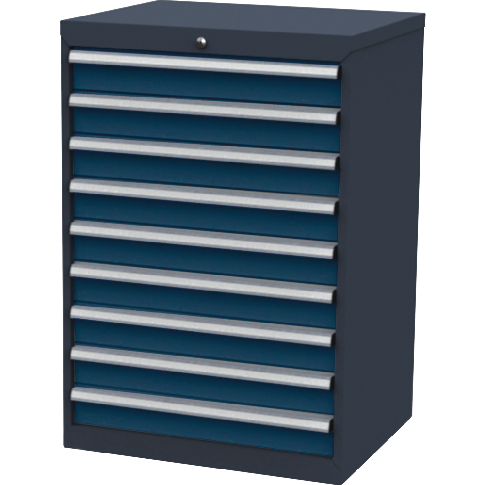 Schubladenschrank FS7 9S H1020mm RAL7016/5010FORUM