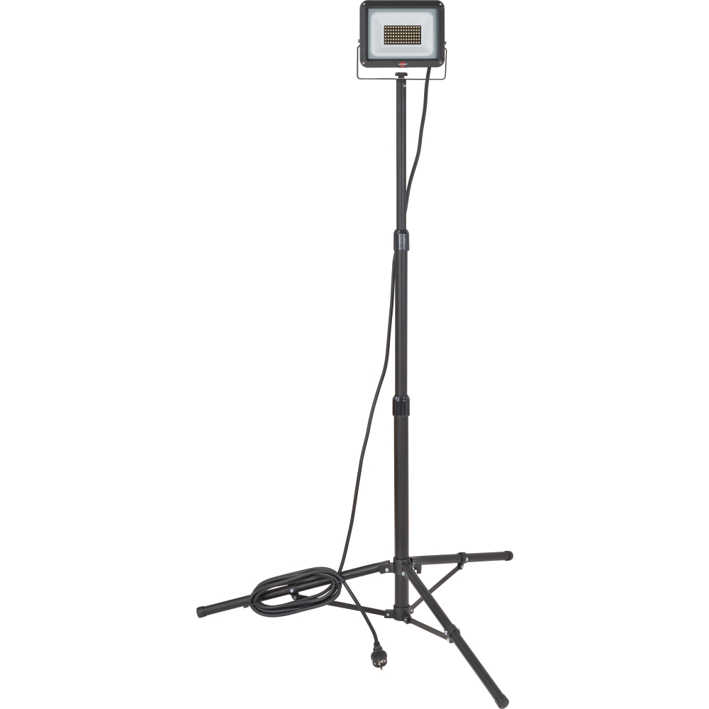 Stativ + LED Strahler JARO 7060T IP65 5m 50W 5800lm 6500K schwarz H07RN-F 3G1,0