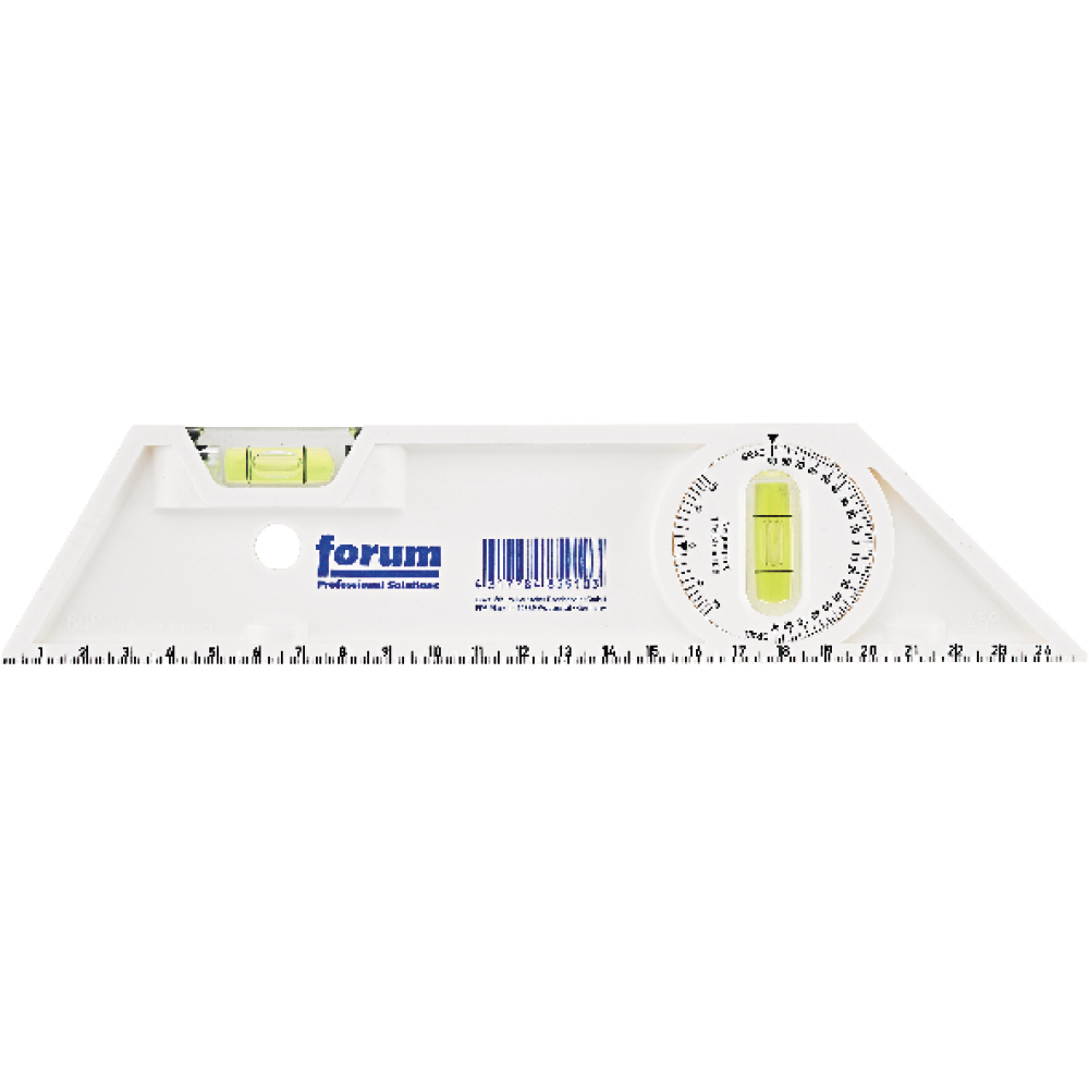 FORUM Univers.-Wasserwaage 25cm m.Magnet