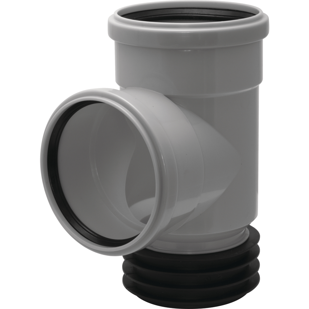 HT-PP Steckabzweig DN110/110 90° 'Airfit'