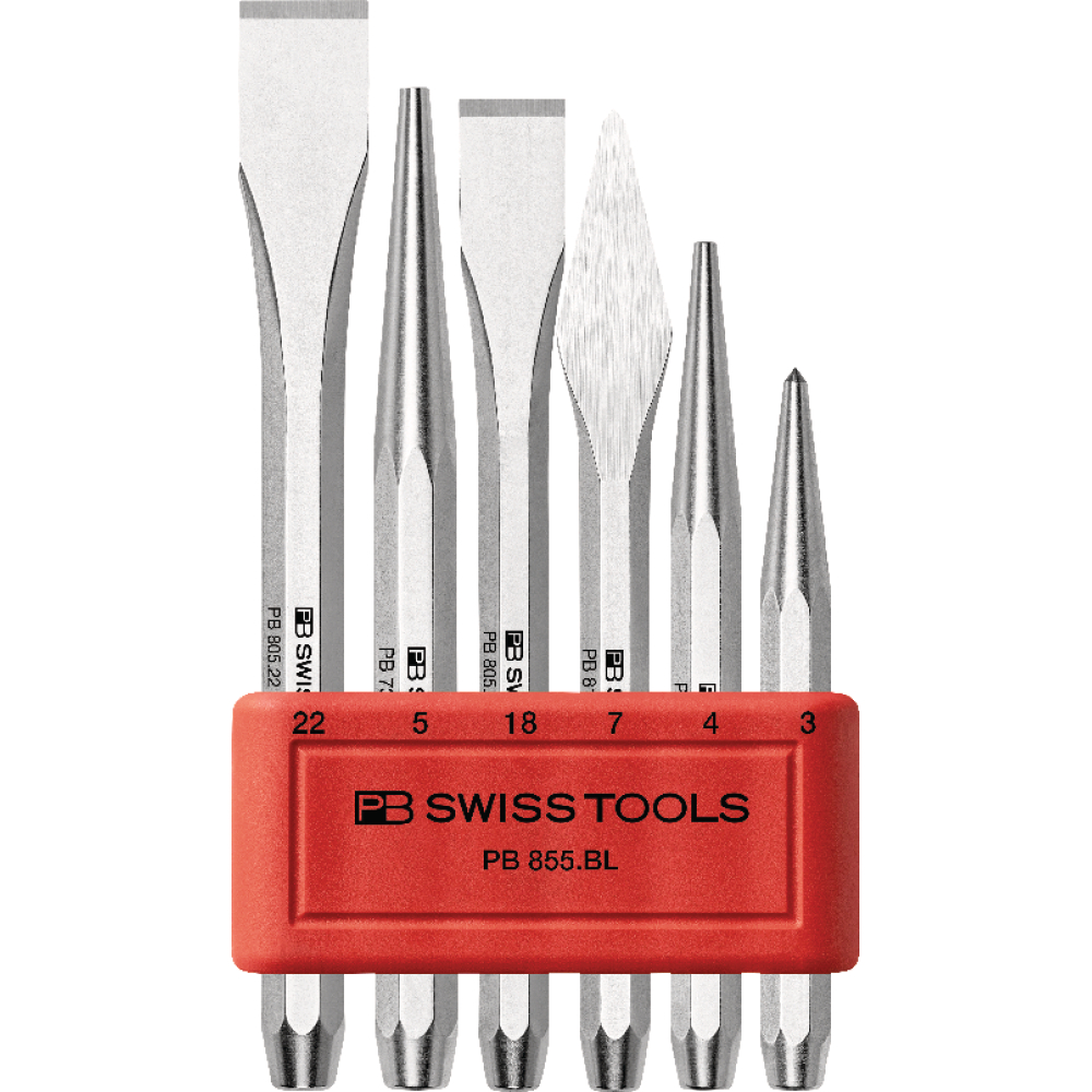 Schlagwerkzeug-Satz 6-teilig PB Swiss Tools