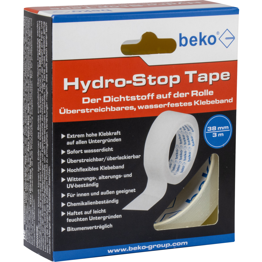 Hydro-Stop Tape, 38 mm x 3 m