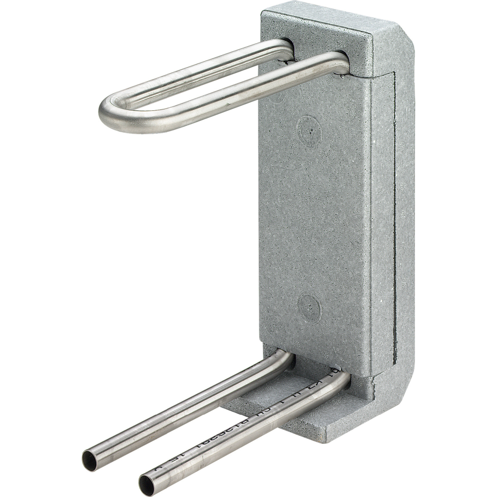 Viega Heizkörperanschlussblock 1097.6 in 15x185mm Edelstahl