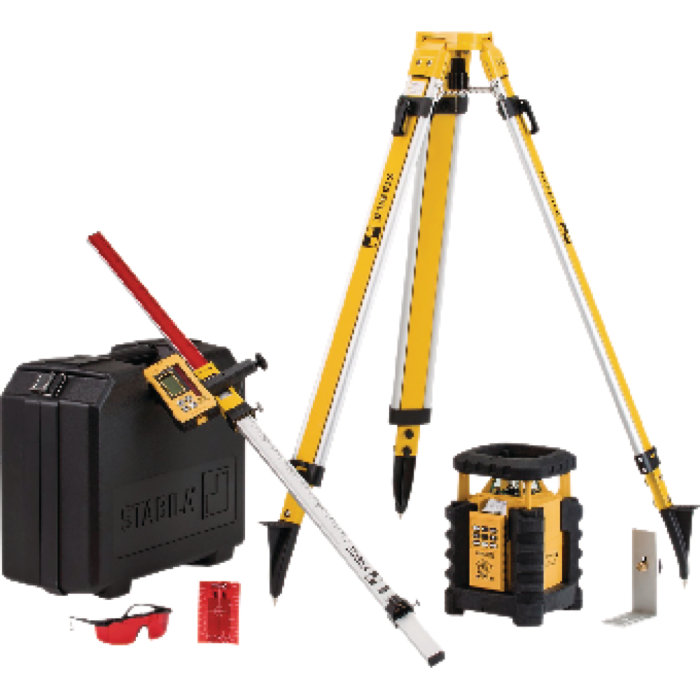 Rotationslaser LAR 350 9-teilig Stabila