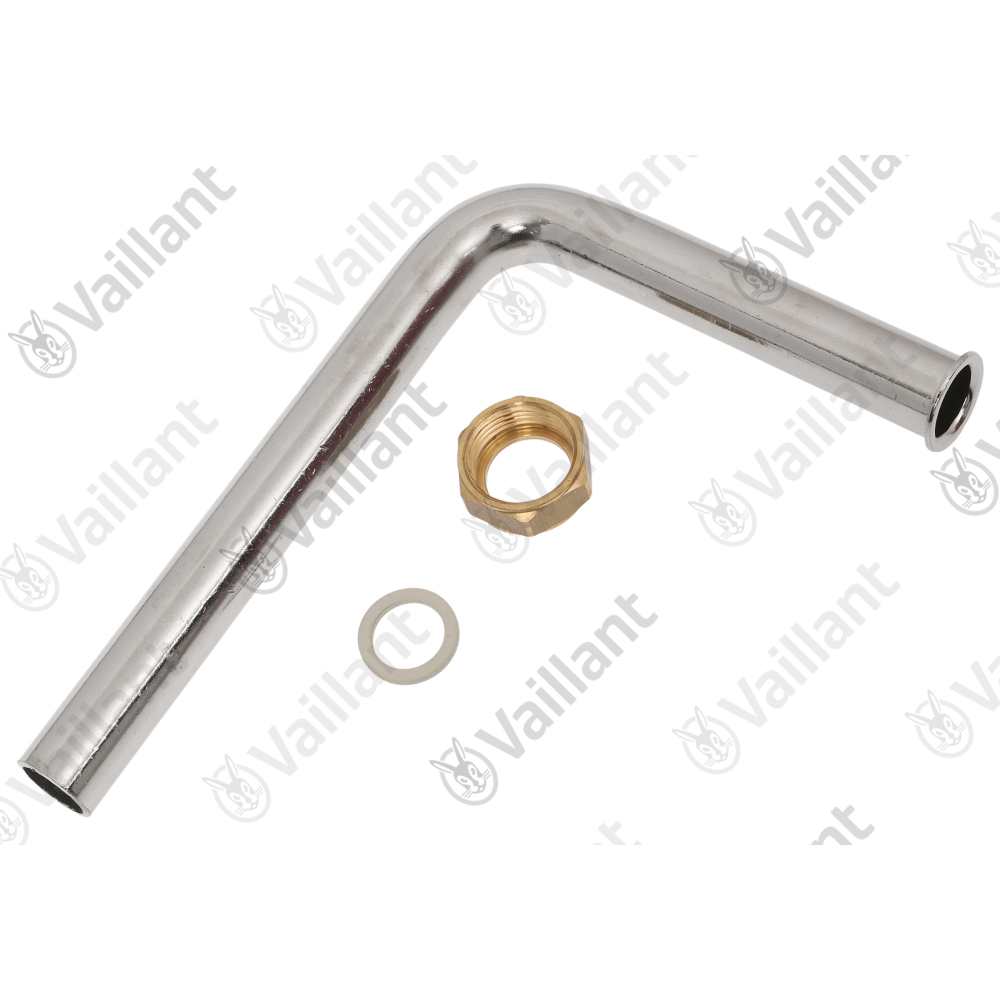 Vaillant Rohr, HW vernickelt Vaillant-Nr. 0020057197