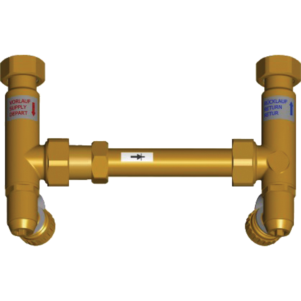Anschluss-Set Überström- brücke f.CGB-2-38/55 Wolf