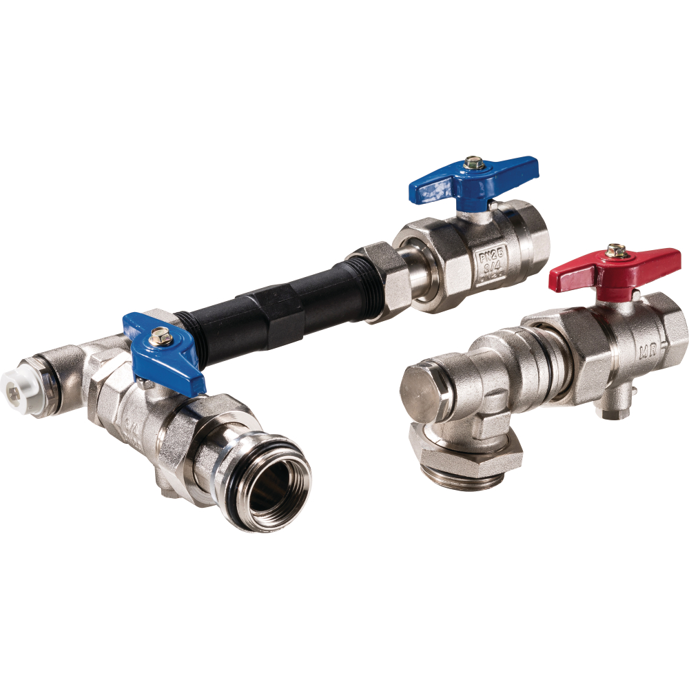 Empur WMZ-Anschlussset90° 1/2" für WMZ L=110mm