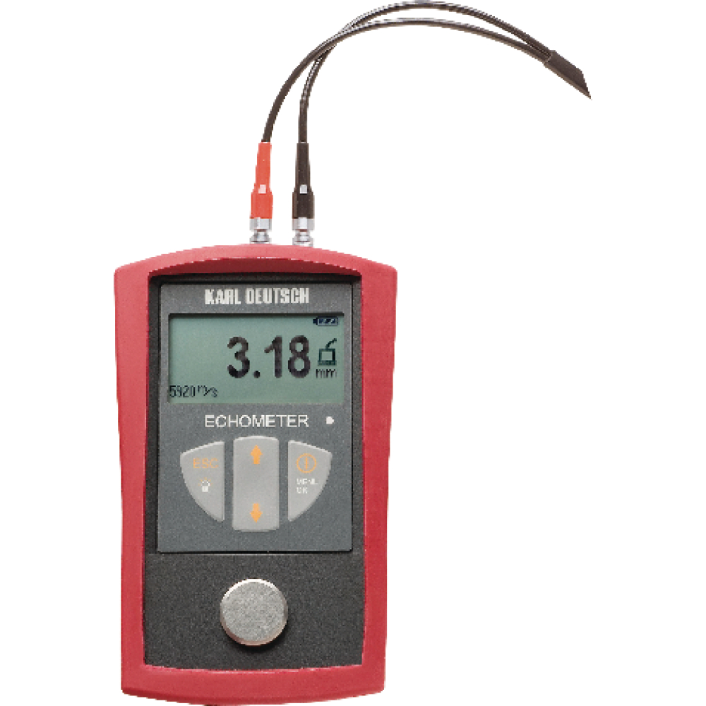 Wanddicken Messgerät ECHOMETER 1076 Basic DEUTSCH