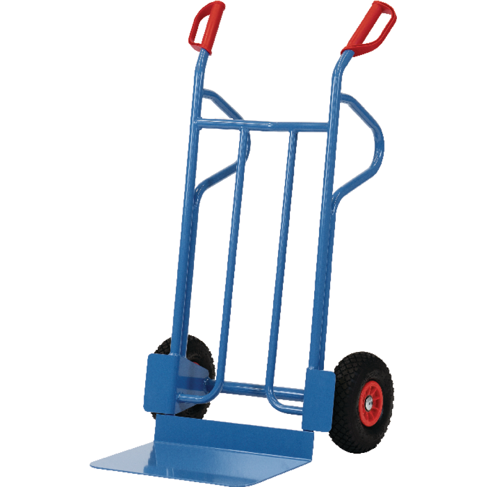 fetra Stahlrohrkarre B1216P 350kg,Schaufel 300x480,P