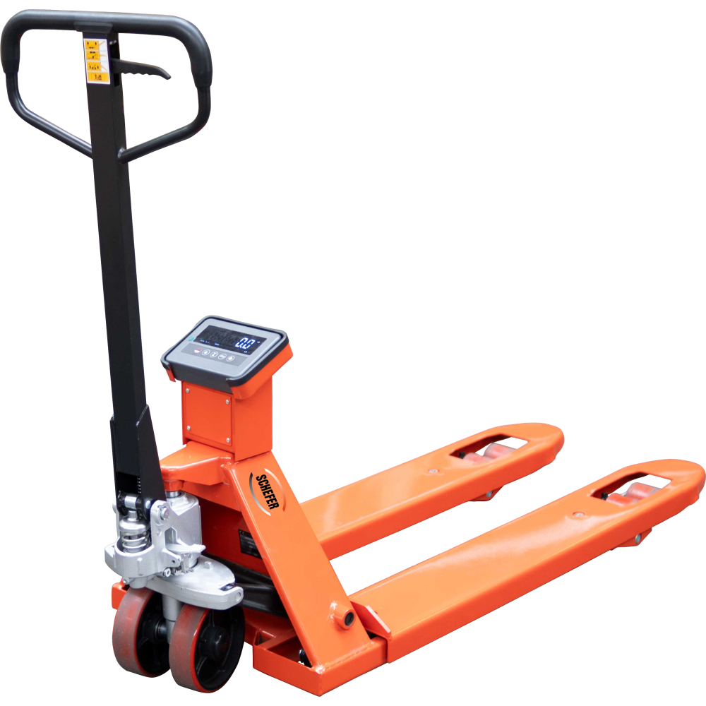 Gabelhubwagen ECO mit Waage 2,0 t