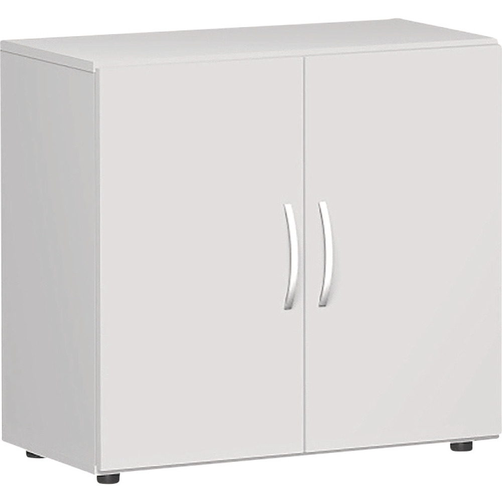 Flügeltürenschrank 2 OH 800 mm grau