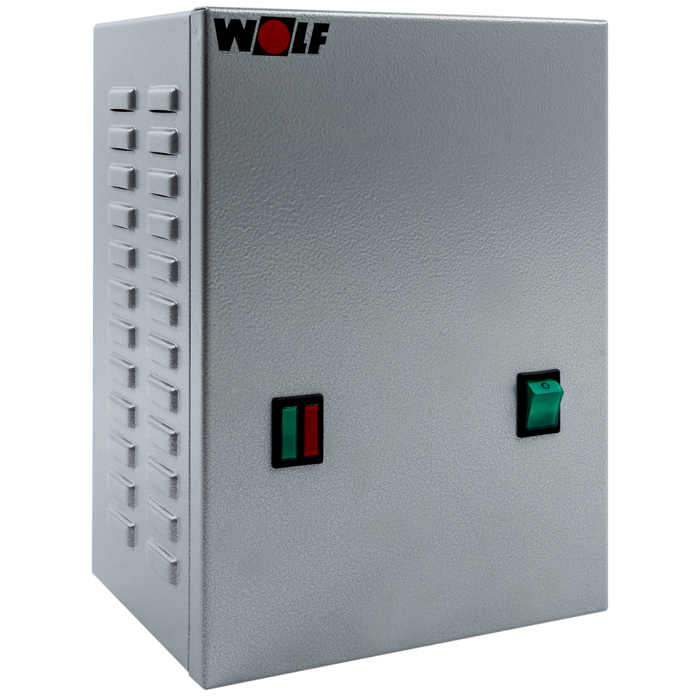 Wolf 5-Stufenschalter 6A / 230V elektr. Drehzahlsteller, Eingang 0-10 V