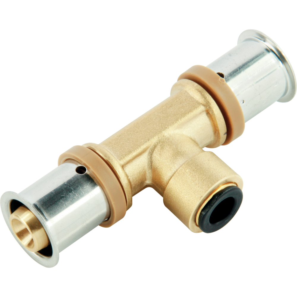 KAN-therm Wandheizung T-Stück 16x8x16mm