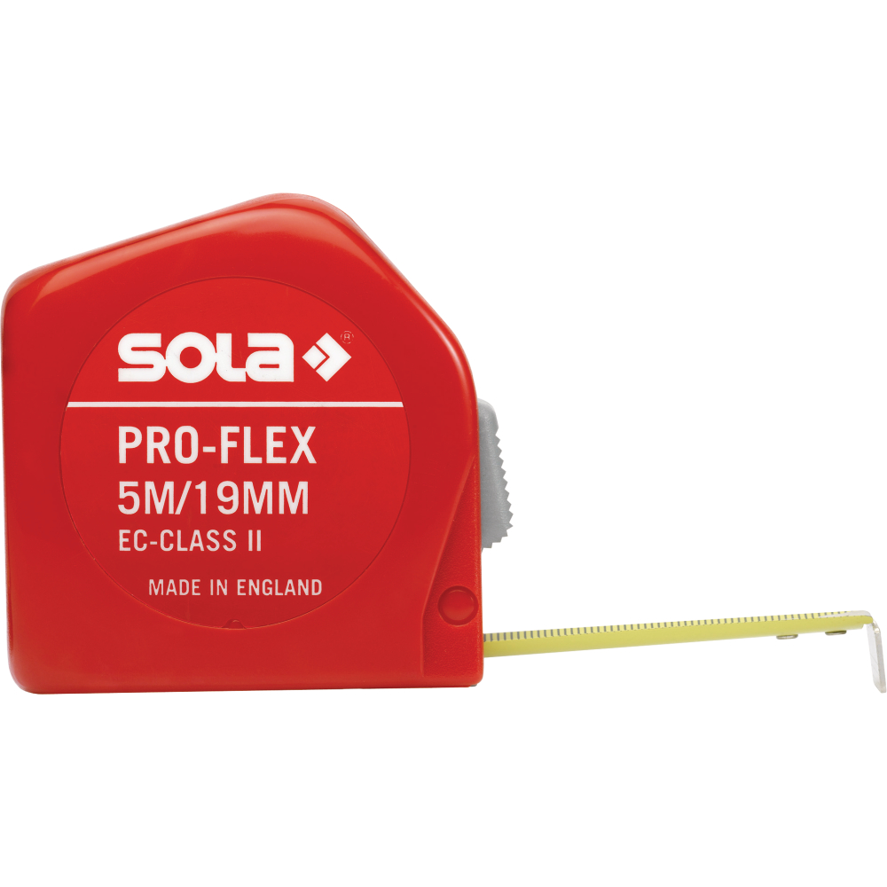 Sola Taschenbandmaß Pro-Flex gelb 3mx13mm