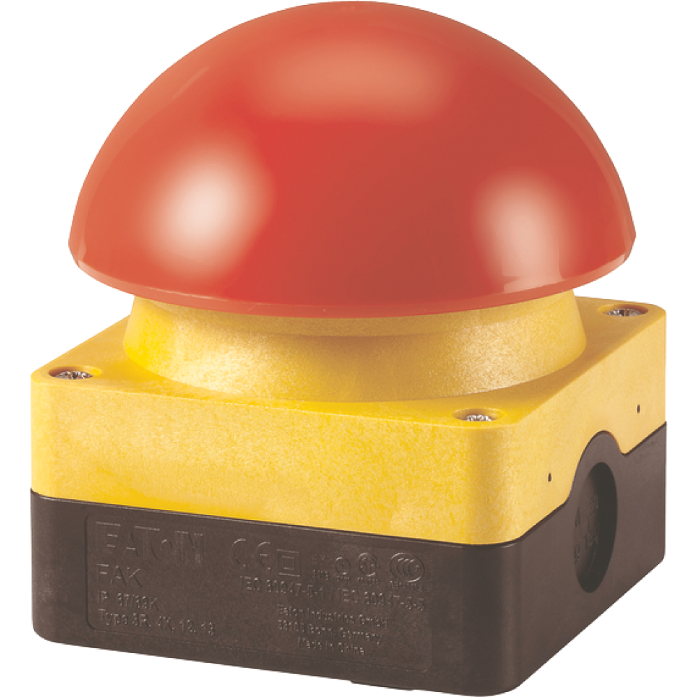 NOT-AUS-Fußtaster IP67 FAK-R/V/KC01/IY Eaton