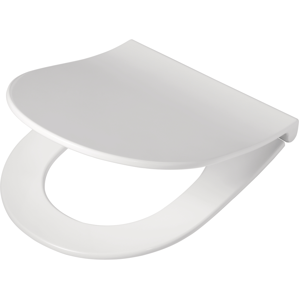 FORMAT Design Flat WC-Sitz weiß mit ABS FORMAT Design