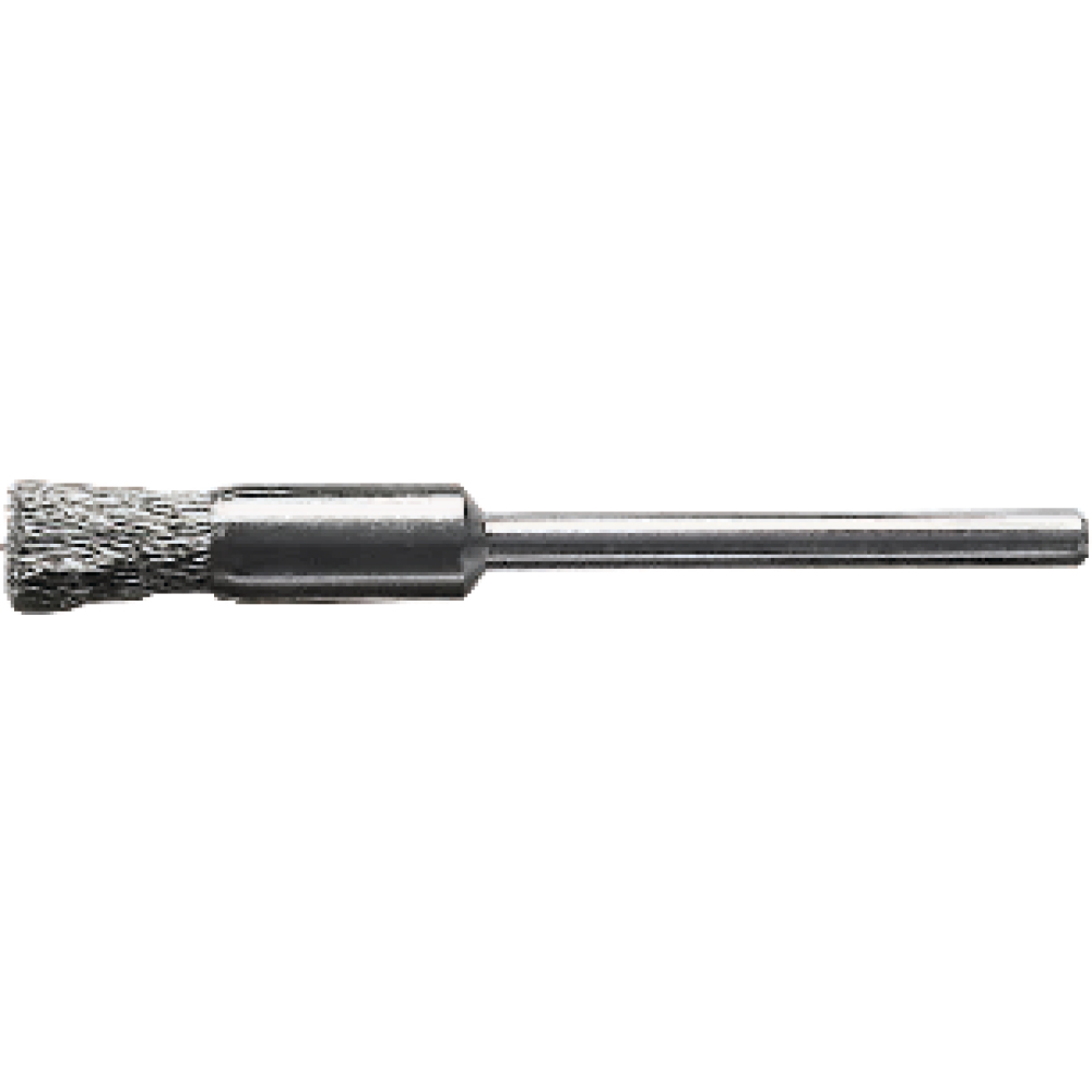 Lessmann Miniatur-Pinselbürste Stahldraht gewellt 5x0,1mm