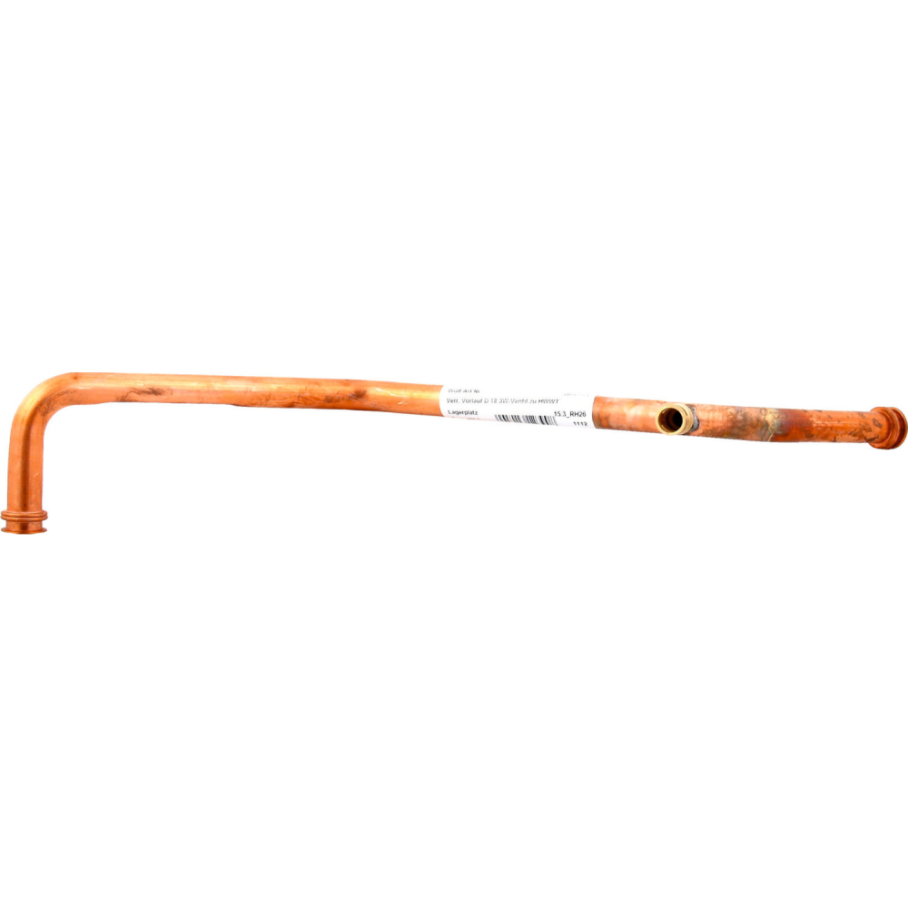 Wolf Verrohrung Vorlauf D 18 3W-Ventil