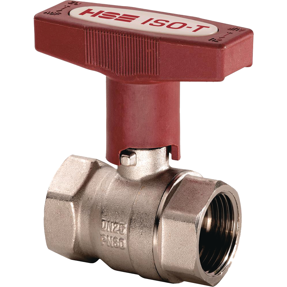 Heizungskugelhahn ISO FORMAT Tec