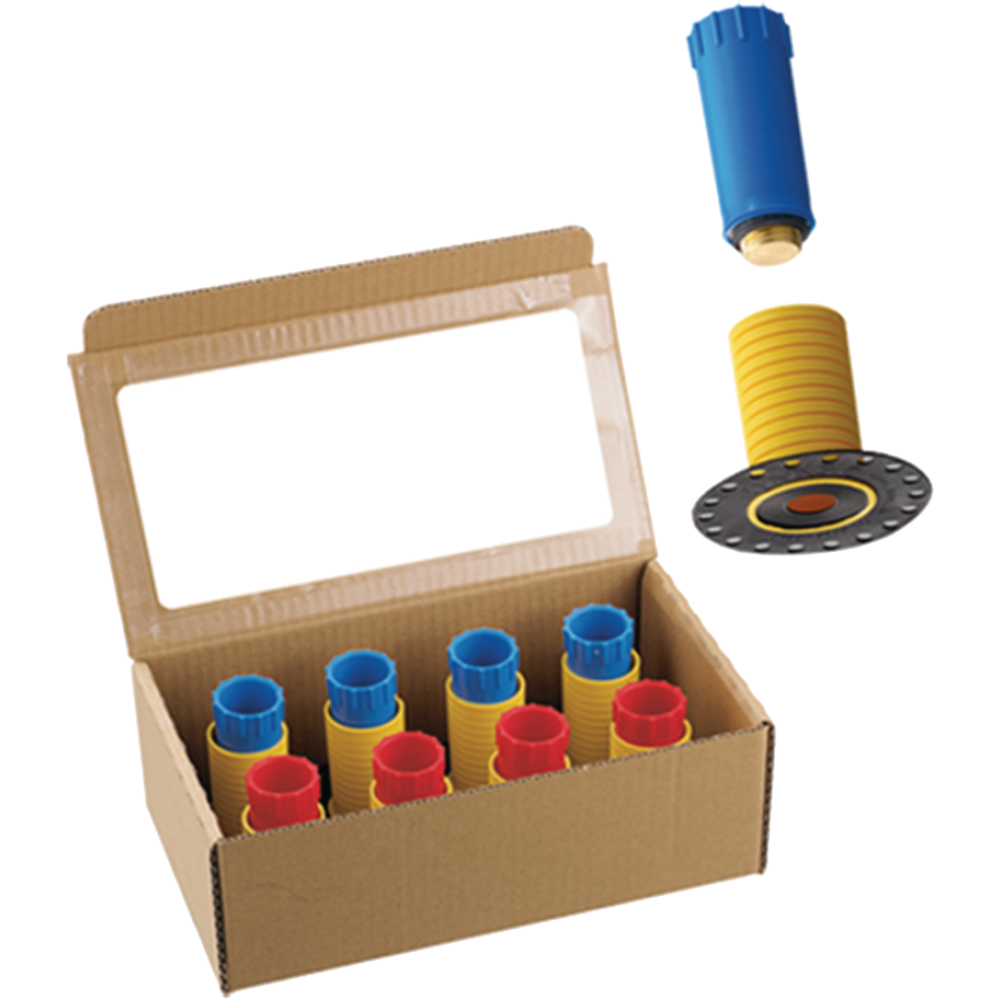 OHA-Dichtfix Starter-Kit m. Messing-Baustopfen r/b