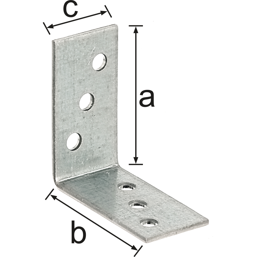 Winkelverbinder 90x65x2,5mm verzinkt CE