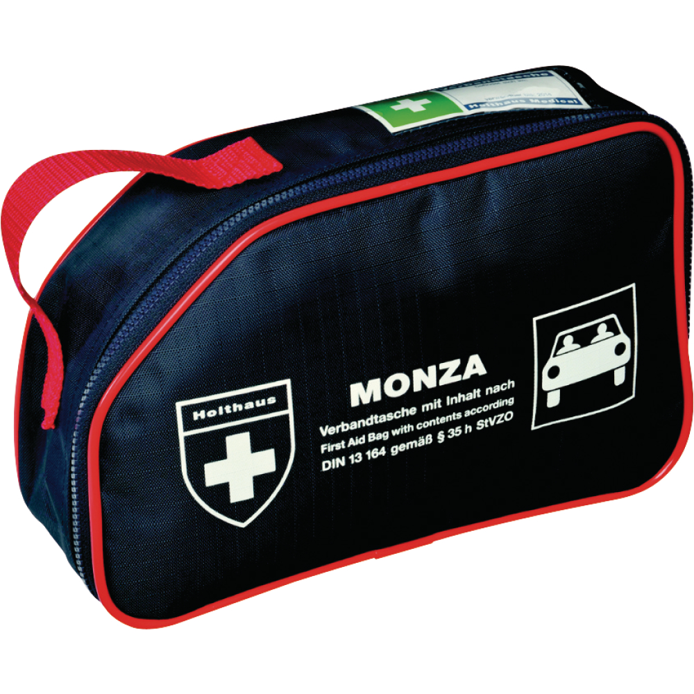 Holthaus Medical Kfz-Verbandtasche Monza nach DIN 13164 blau-rot