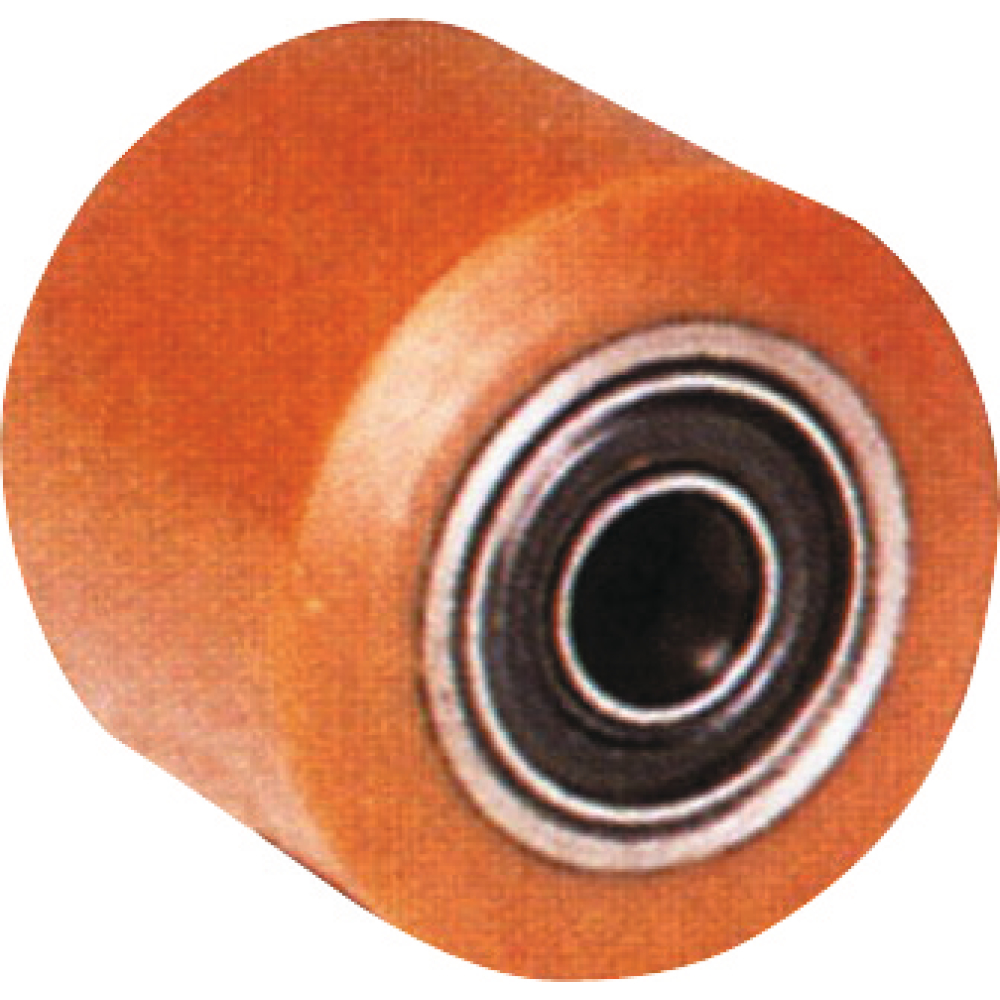 Gabelrolle 85mm 3 Guss-Poly/Stahl LG.K
