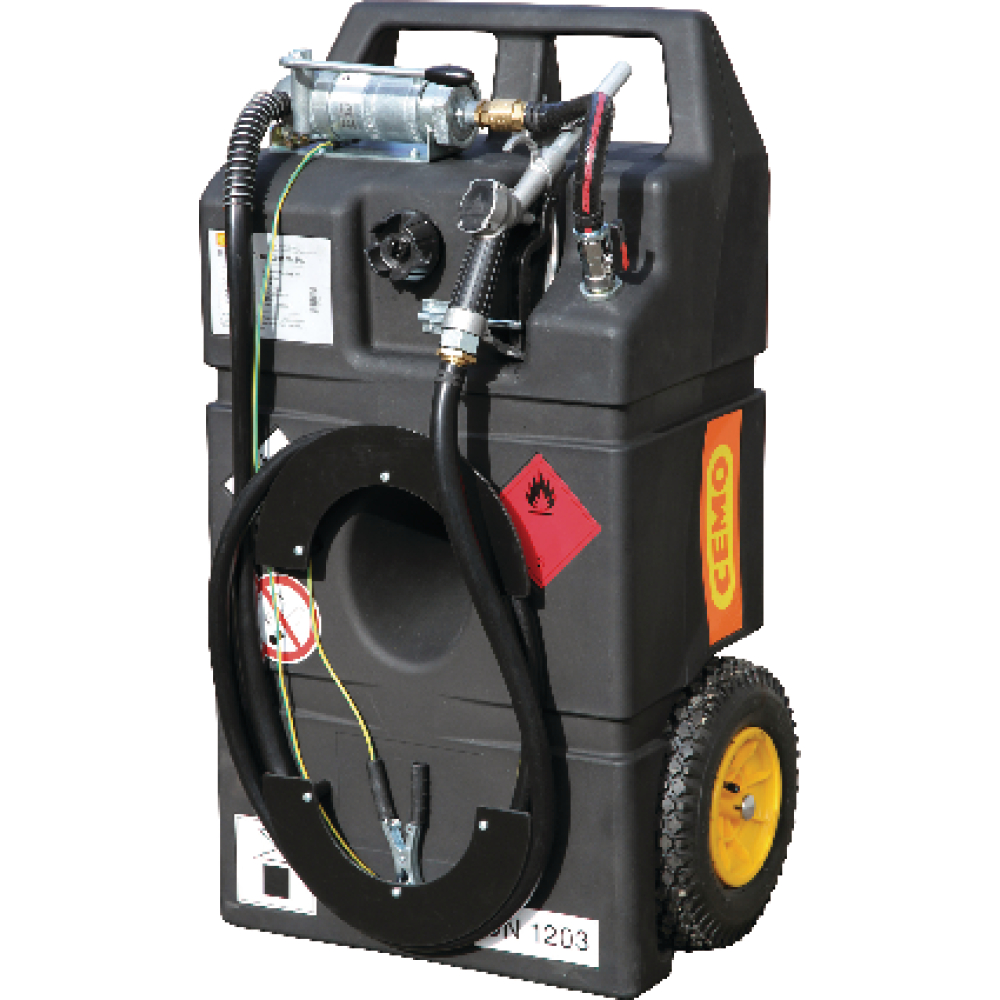 Kraftstofftrolley Ex0 60lmit E-Pumpe 12V und AZV