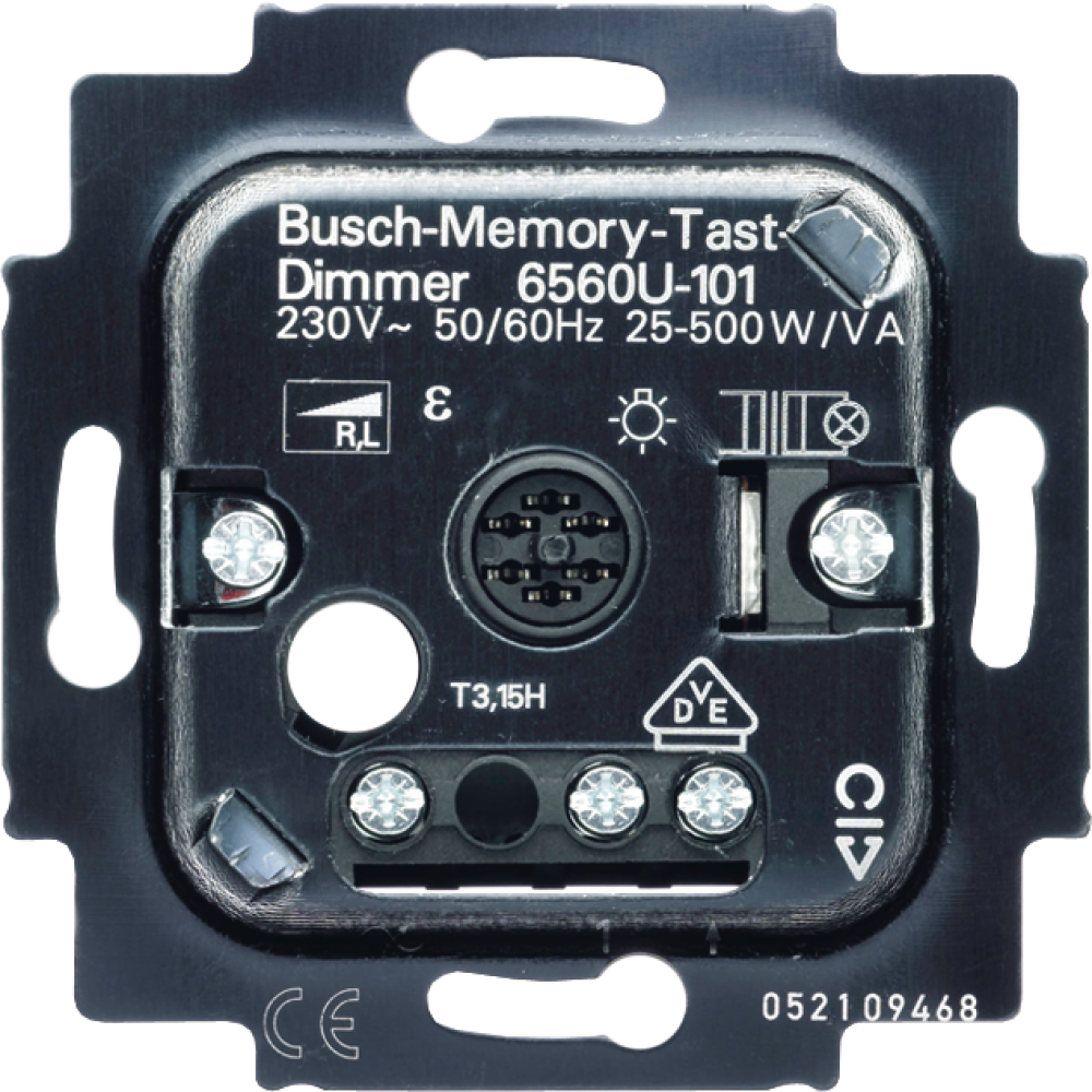 Memory-Tastdimmer-Einsatz 6560 U-101 Busch-Jaeger