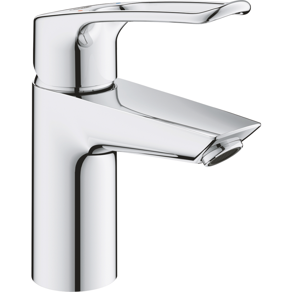 Waschtischarmatur Eurosmart 23980_3 S-Size offener Hebel PO-Ablaufgrt. chrom