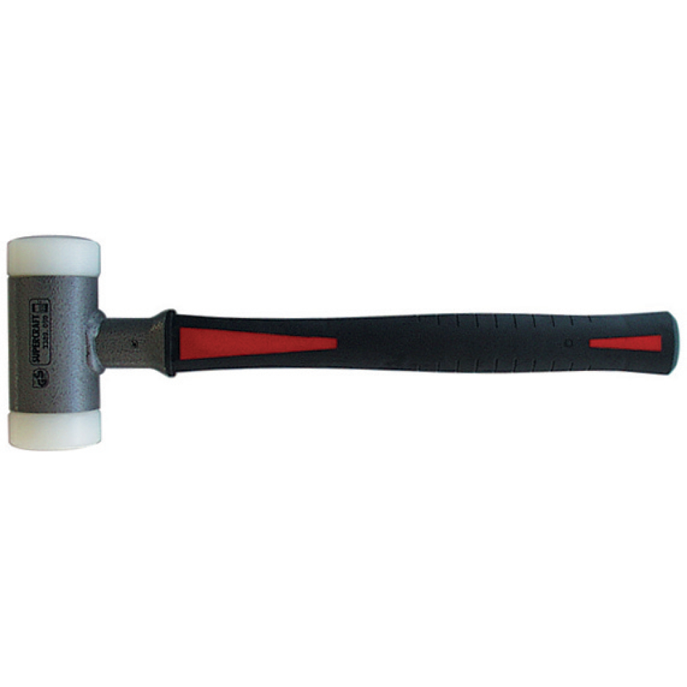 Schonhammer SUPERCRAFT rückschlagfrei rostfrei mit Kunststoffgriff 40mm