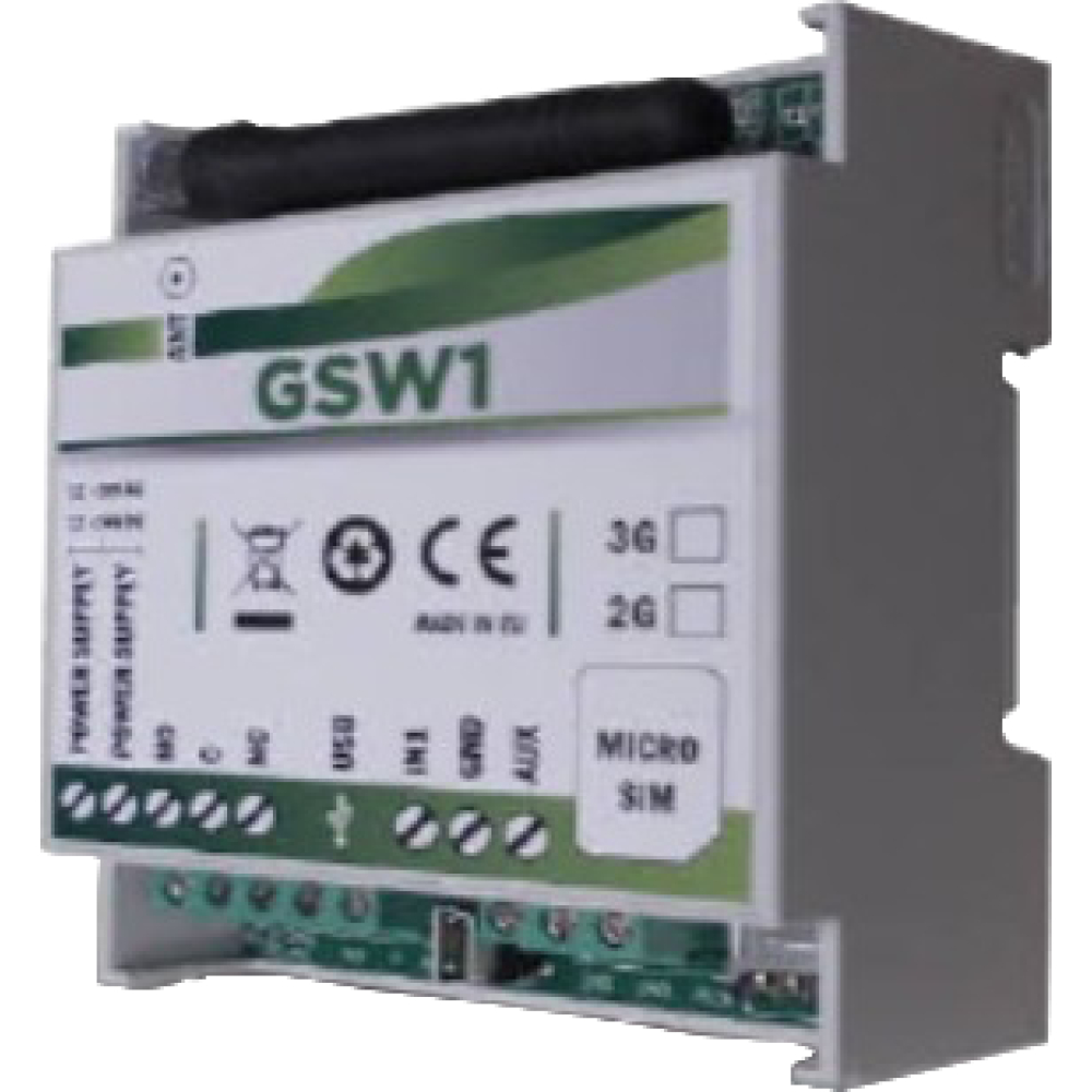 GSM Modul GSW1 - 1-Kanal - 50 Nutzer Komplettset